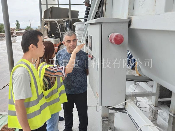 全自动砂浆配套出产线