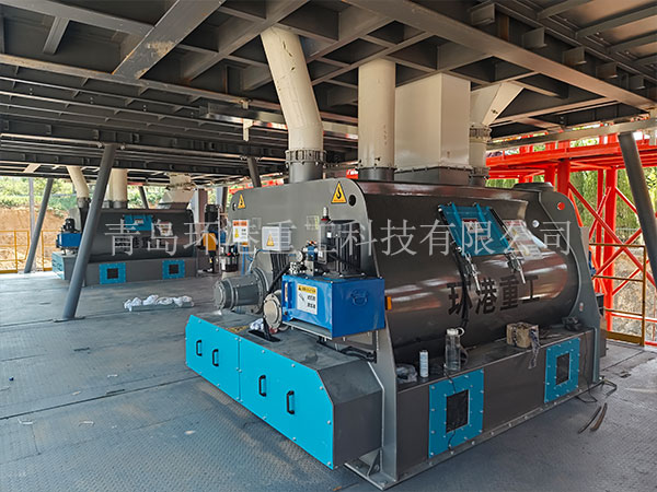 智能砂浆出产线